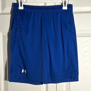 Under Armour Blue Athletic Shorts Youth Men’s Size Xtra-Large